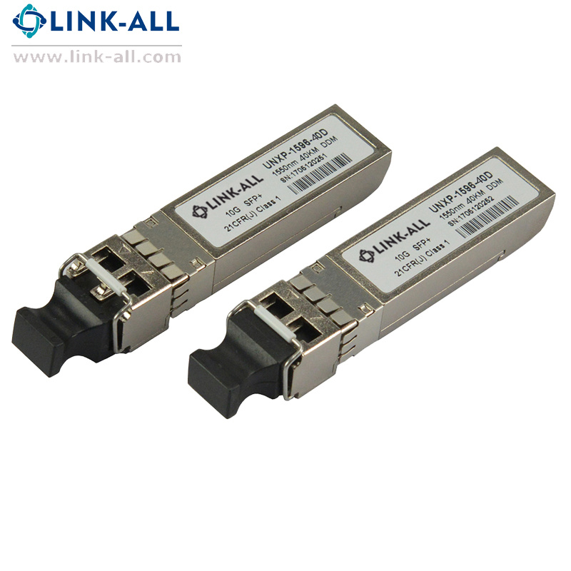 Single Mode Dual LC (10/40/80km) SFP Network Transceiver Module