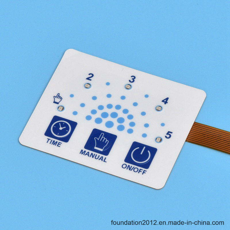 Printing LED Embedded Panel Keypad Polydome Membrane Switch