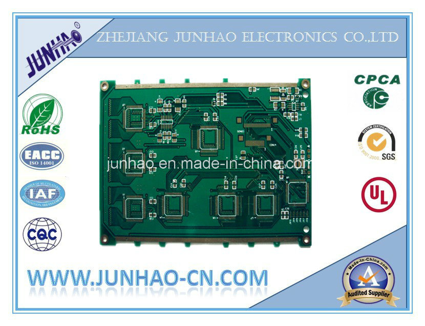 LED PCB with Double-Side PCB for 2 Layer Green Mask