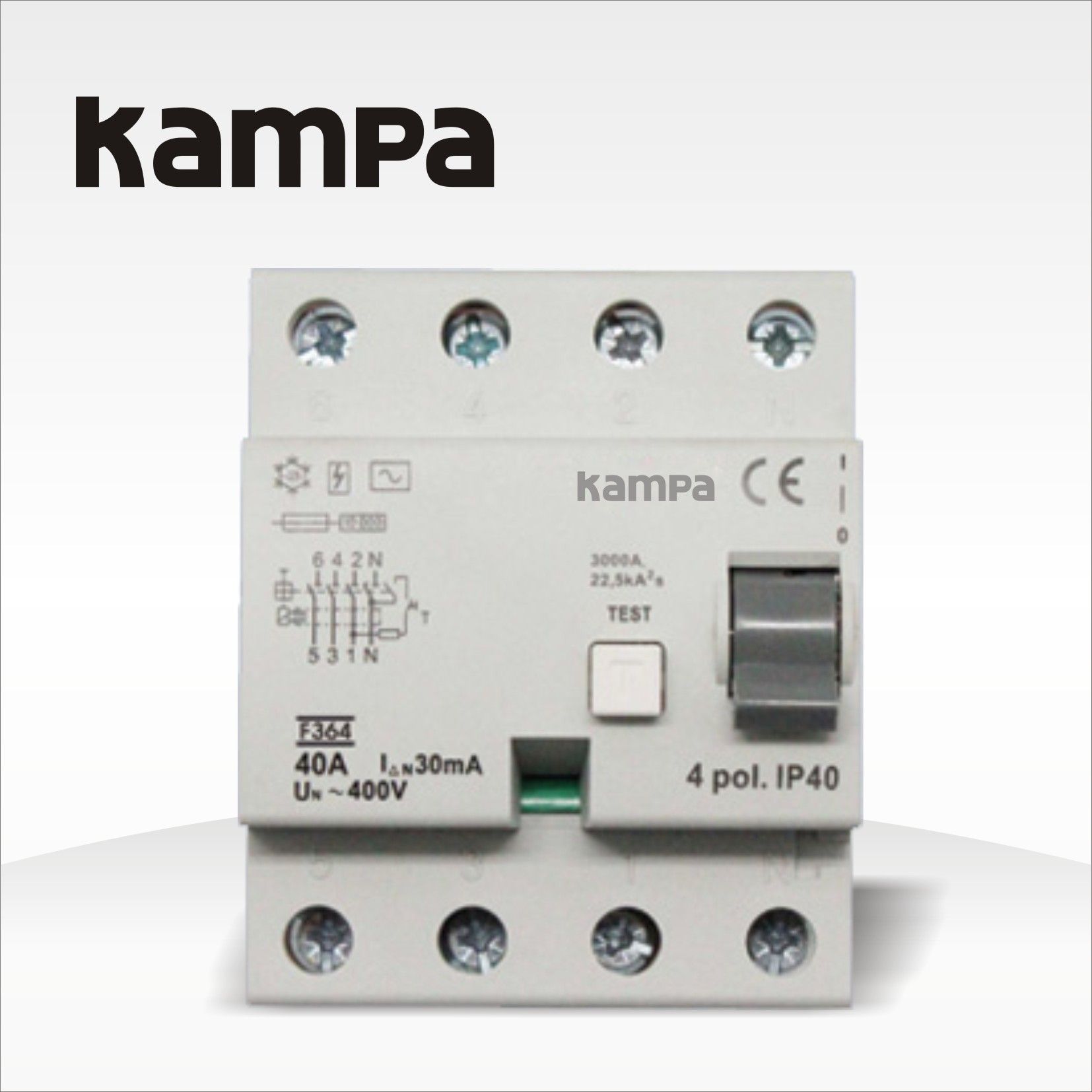 Excellent Quality 2 Poles RCD 30mA 100mA 300mA RCCB Circuit Breaker