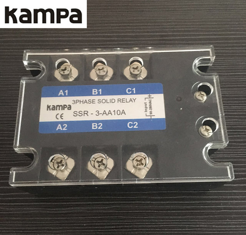 Tsr-10AA Input 80-280VAC Load 24-480VAC Three-Phase Solid State Relay