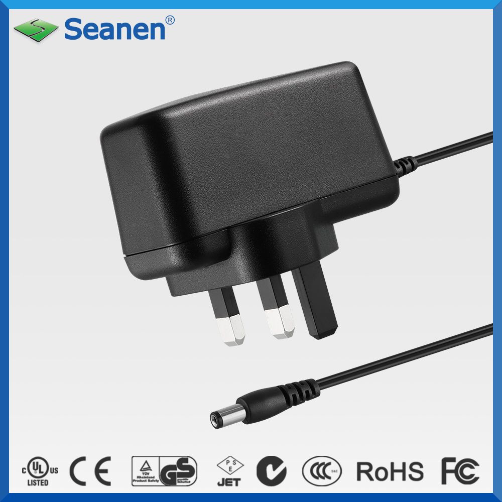 Plug in 18W 9V 1.5A BS Multiple AC DC Switching Power Adapter