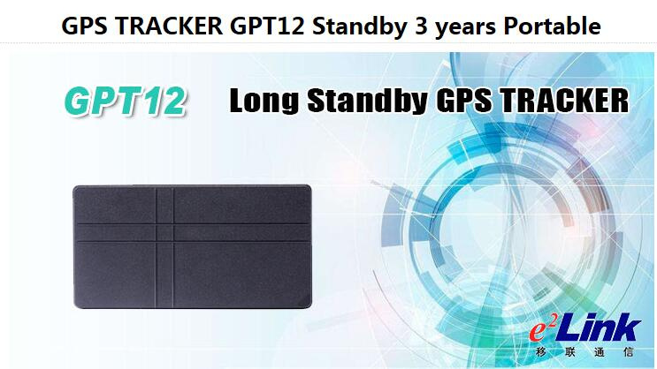 Mini Portable GPS Tracker for Vehicle Standby 3 Years, 1-2 Postion/Day