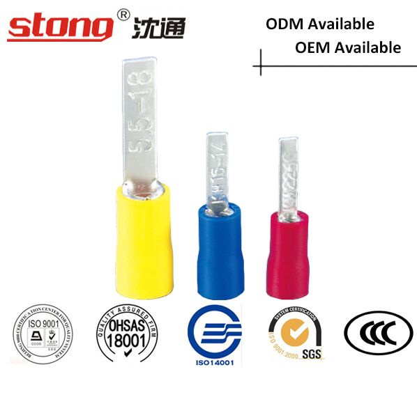 Dbv Chip Pre-Insulated Terminal for Electrical Cable Plate Shape Cable Lug