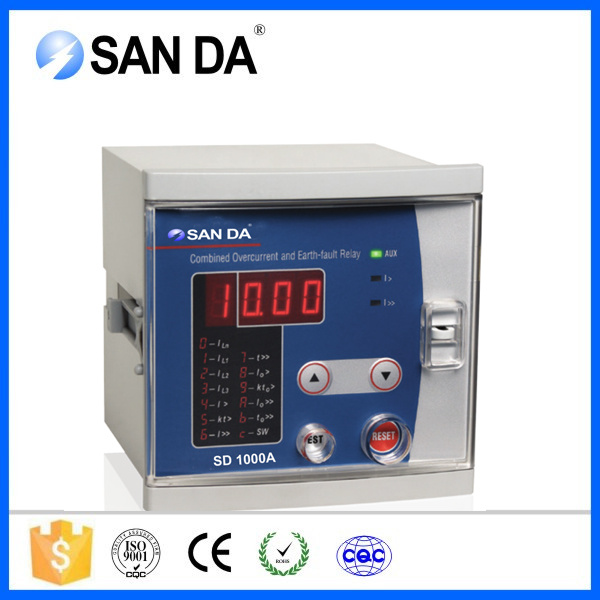 Combined Overcurrent & Earth Fault Relay Protection Relay for Electrical System