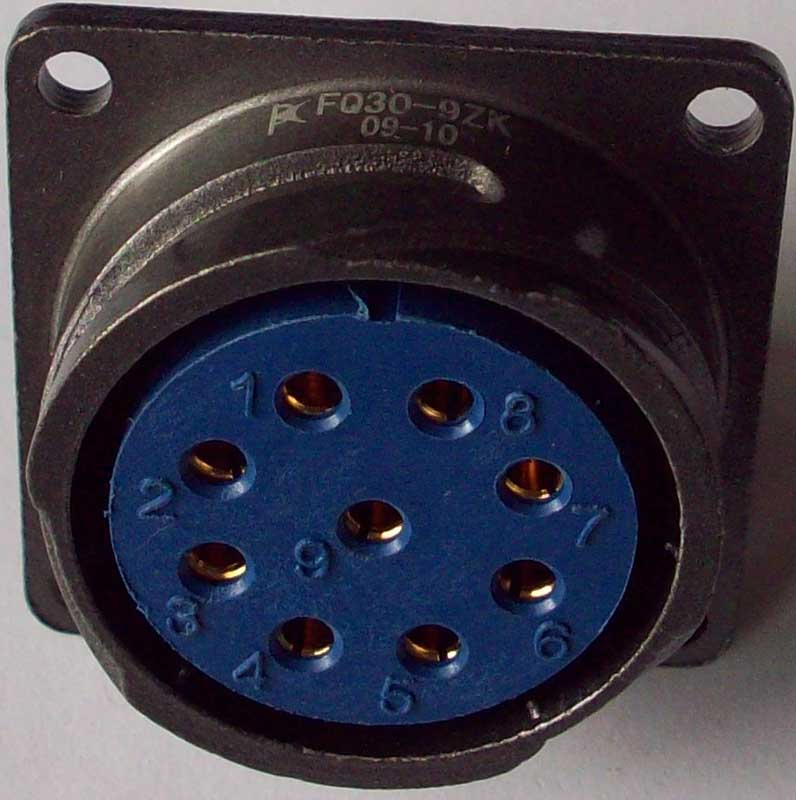 Fq30-9zk Panel Receptacle