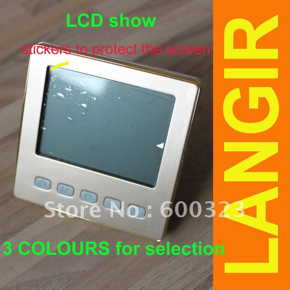 M75.16 New Digital Underfloor Heating Thermostats Programmable Temperature Controller