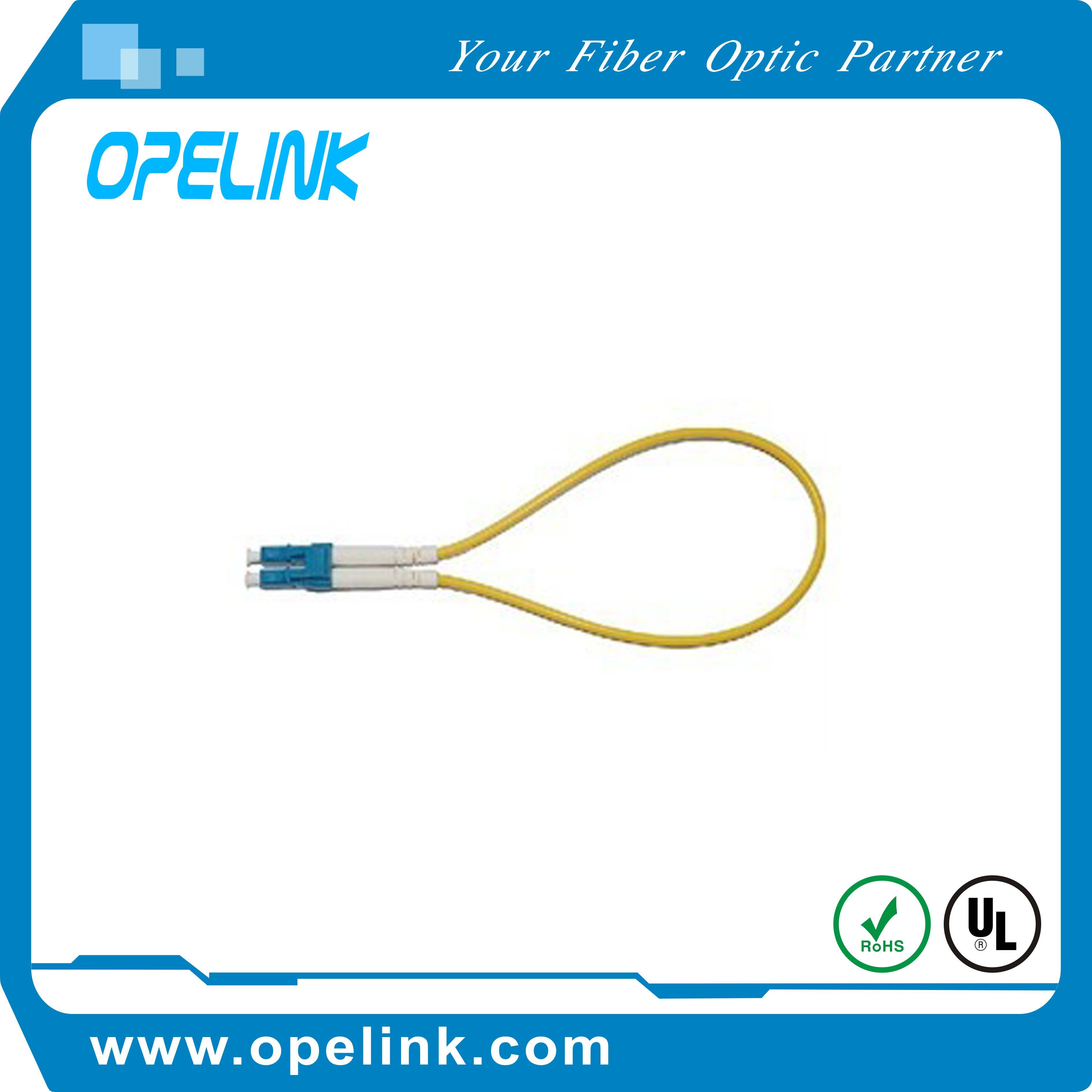 Optical Loopback Patch Cord Low Insertion Loss Optical Fiber Cable