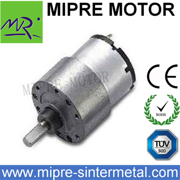 37mm 6 to 24 Volt DC Gear Motor for Robot Vending Machine