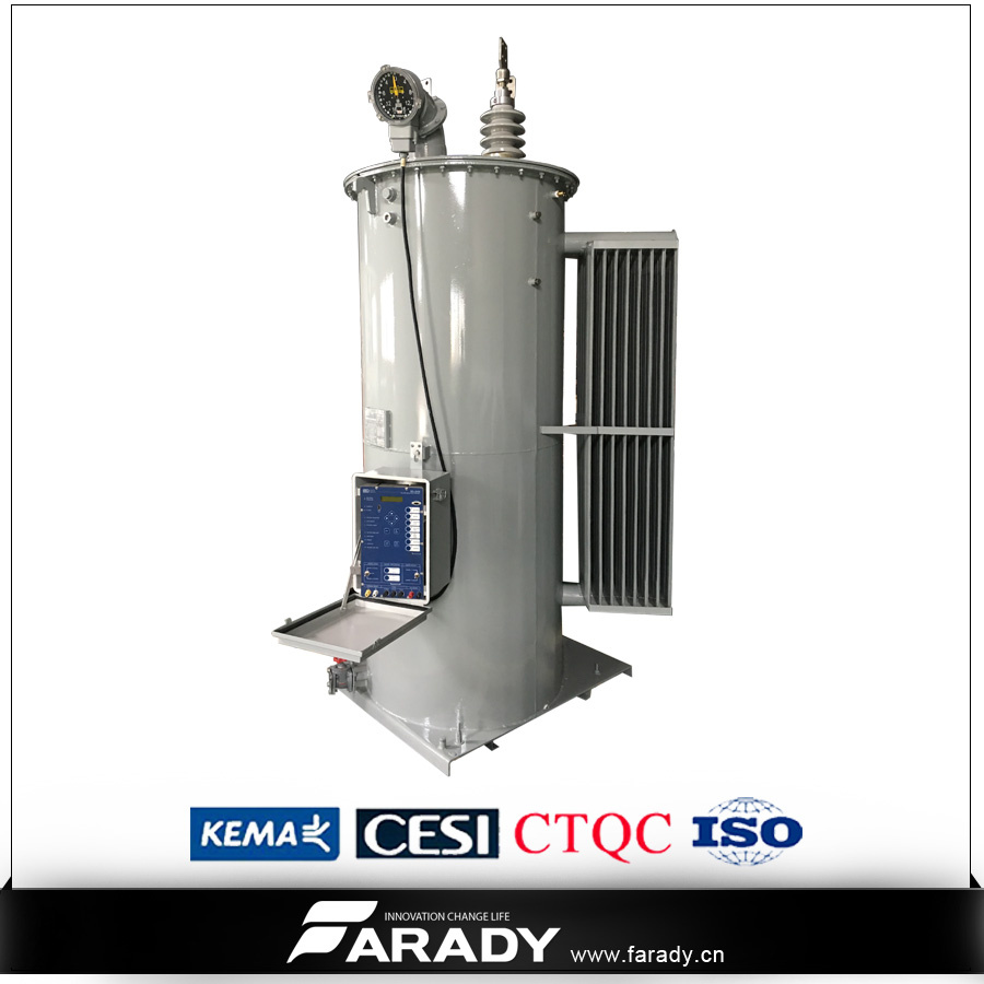 Single Phase AC Voltage Regulator Oil Immersed Step Voltage Regulator