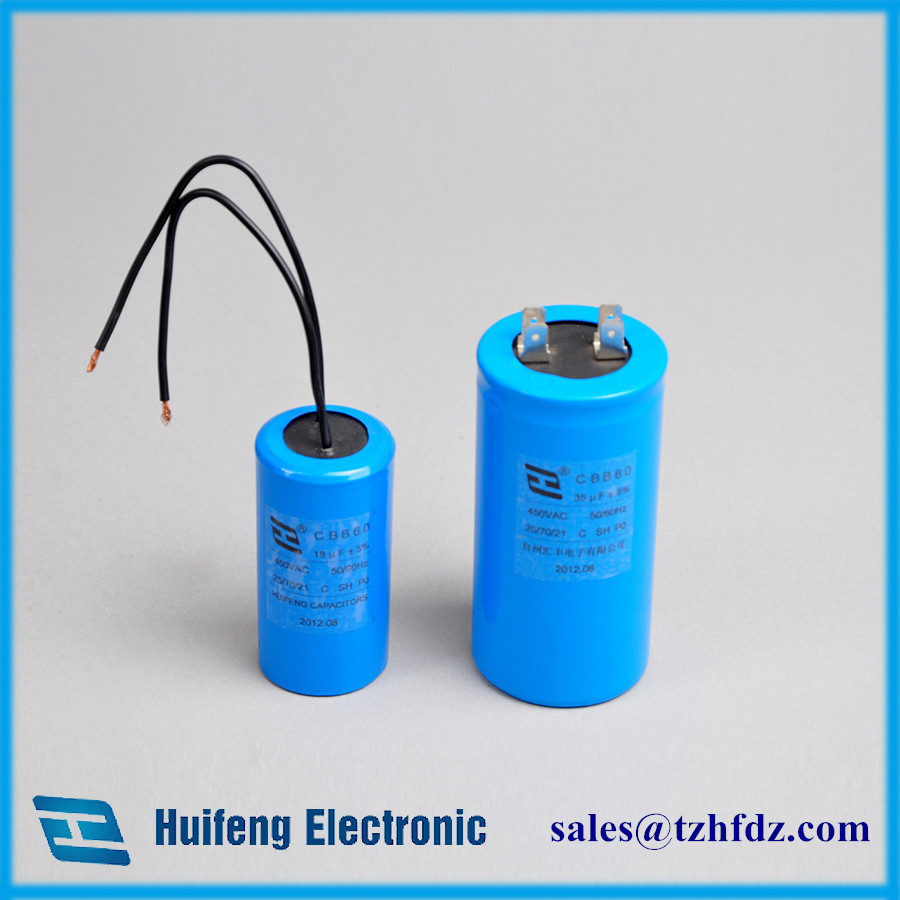 Cbb60 AC Motor Run Capacitor