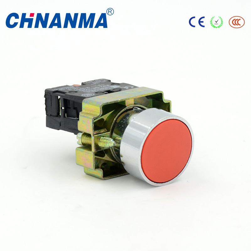 Latching 1no Round Push Button Switch