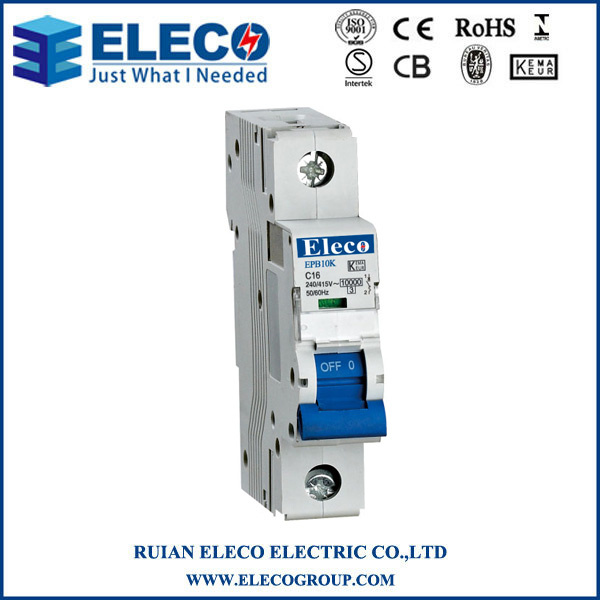 IP20 MCB Mini Circuit Breaker (EPB10K Series)