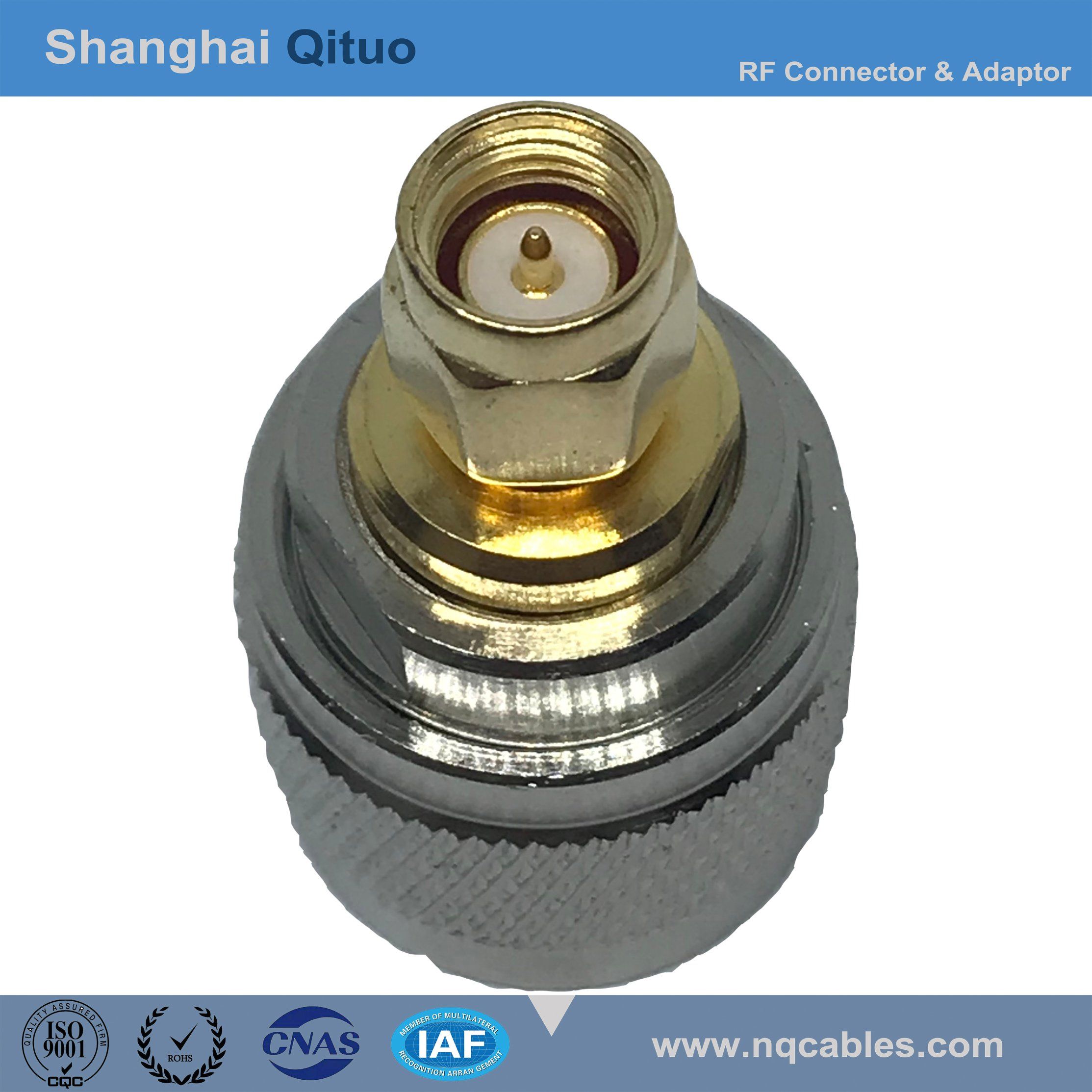 RF Connector Adaptor N Male Plug to SMA Male Plug
