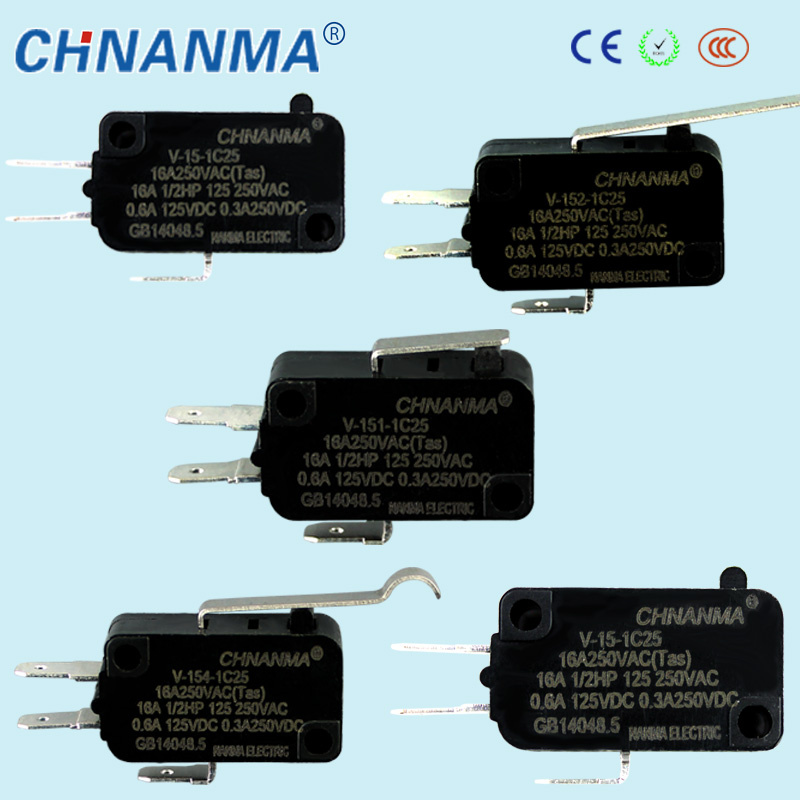 16A 250V Solder Terminal Micro Switch for Tooling