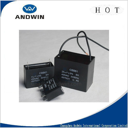 Cbb Series Plastic Motor Run Capacitor (CBB60)