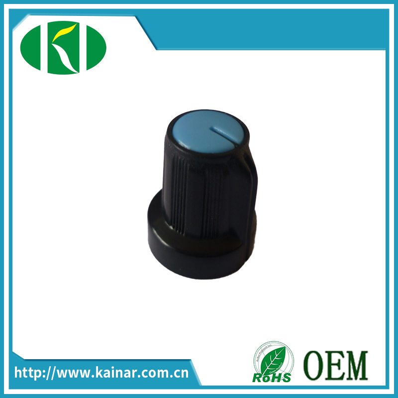 Black Electronic Plastic Knob for Car Player