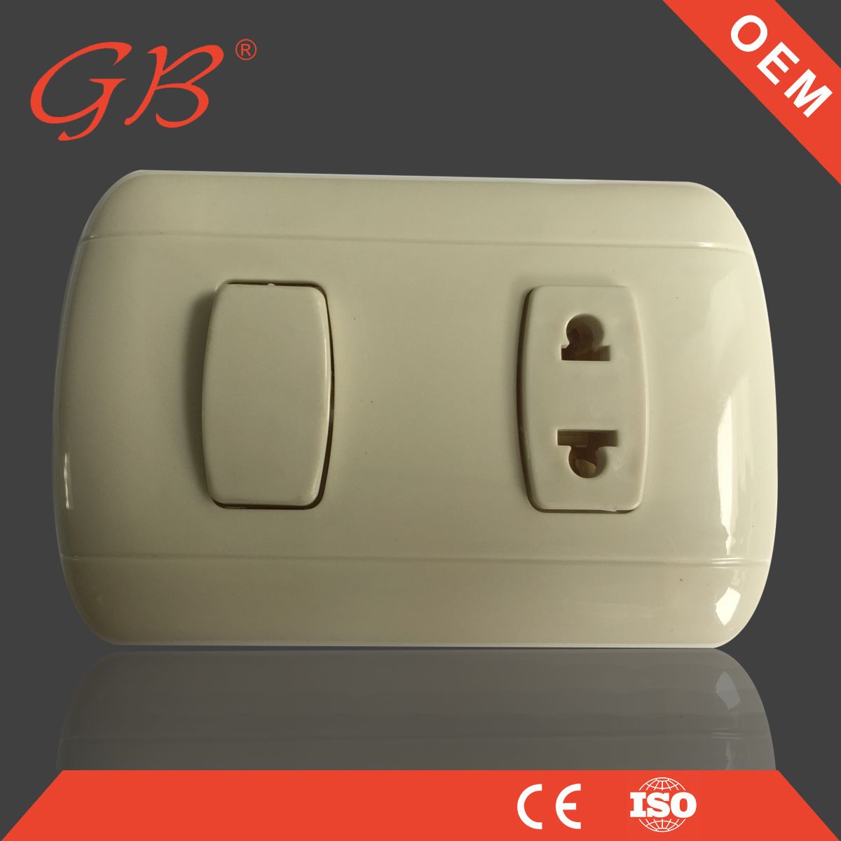 American Standard 1 Gang Wall Switch Wall Socket