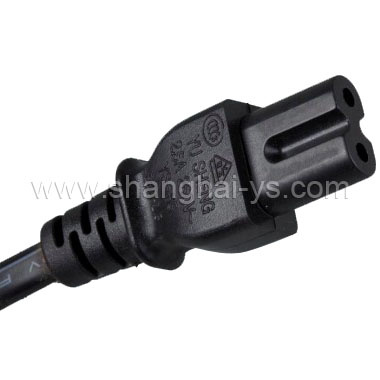 Certificated Power Cord Plug Connector for Germany and European Countries (YS-65)