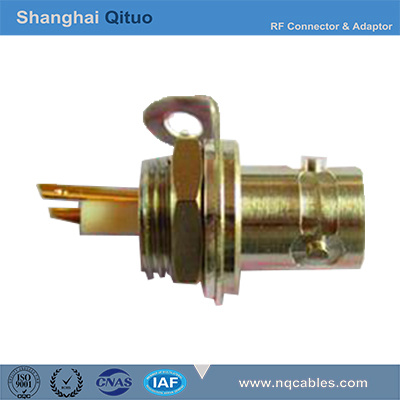 RF Connector BNC Straight Female Jack End-Tooth (BNC-KY Three-jaw)