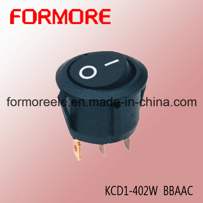 Round Rocker Switch /Paddle Switch /Switch for Appliance