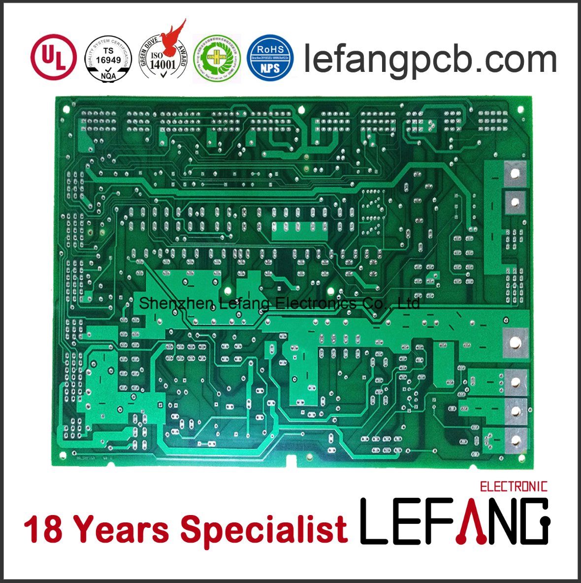 2layers Double Sided Circuit Board PCB for Consumer Electronics