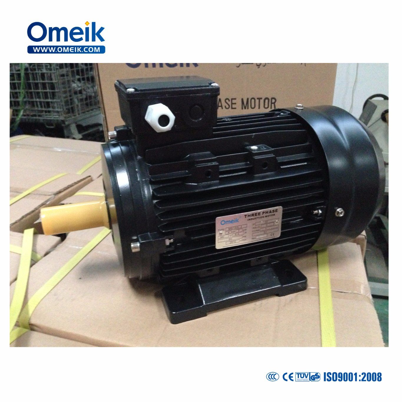 Three-Phase AC Asynchronous Squirrel-Cage Induction Electric Motor
