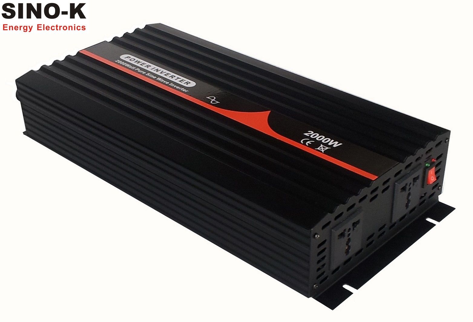 High Quality Low Price 2000W off Grid Pure Sine Wave Power Inverter, DC12V/24V/48V to AC110V/220V