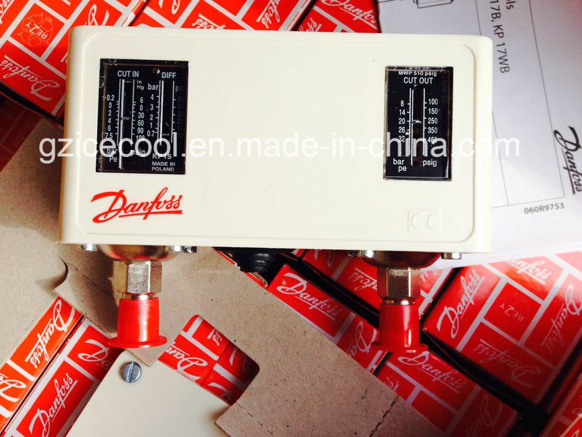 Made in Poland Automatic Danfoss Kp15 Dual Pressure Control Switch Kp15 060-126566