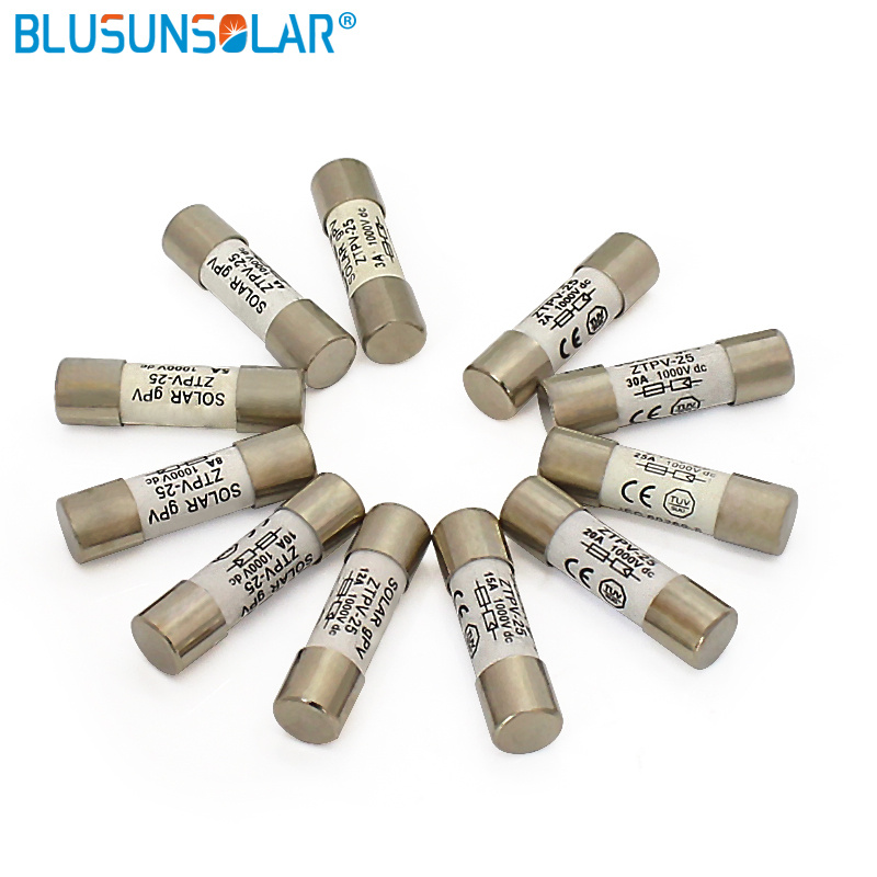 2A/3A/4A/5A/8A/10A 20A 30A 1000V 10*38mm Solar PV Fuse