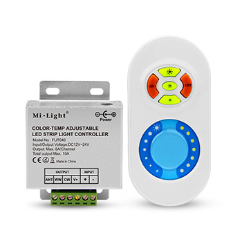 433MHz Dual White LED Strip Controller (FUT040)