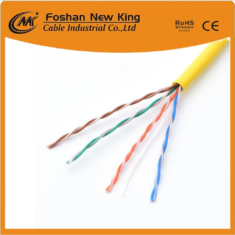 Factory Supplier Outdoor Cable Indoor Cable Cat5e LAN Cable Network Cable with Ce/ISO/RoHS/CPR