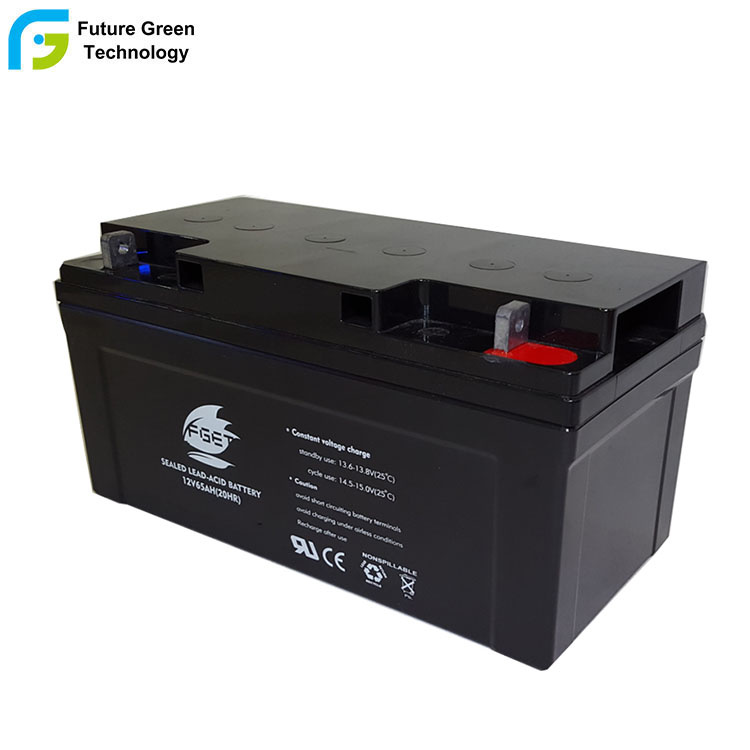 Deep Cycle 12V 65ah Lead Acid Battery for Solar Power System