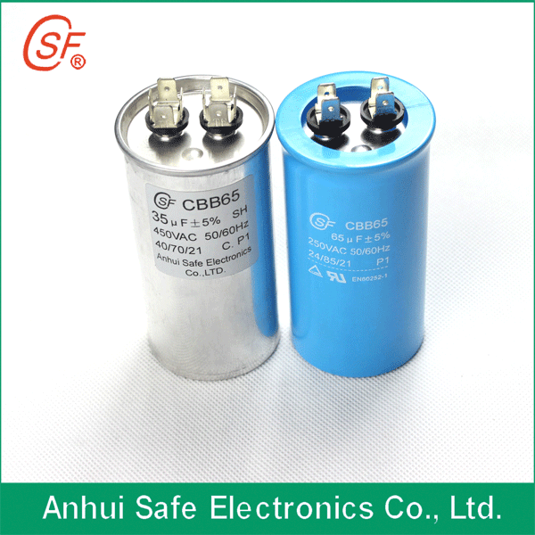 AC Motor Capacitor Air Conditioner Compressor Start Capacitor Cbb65
