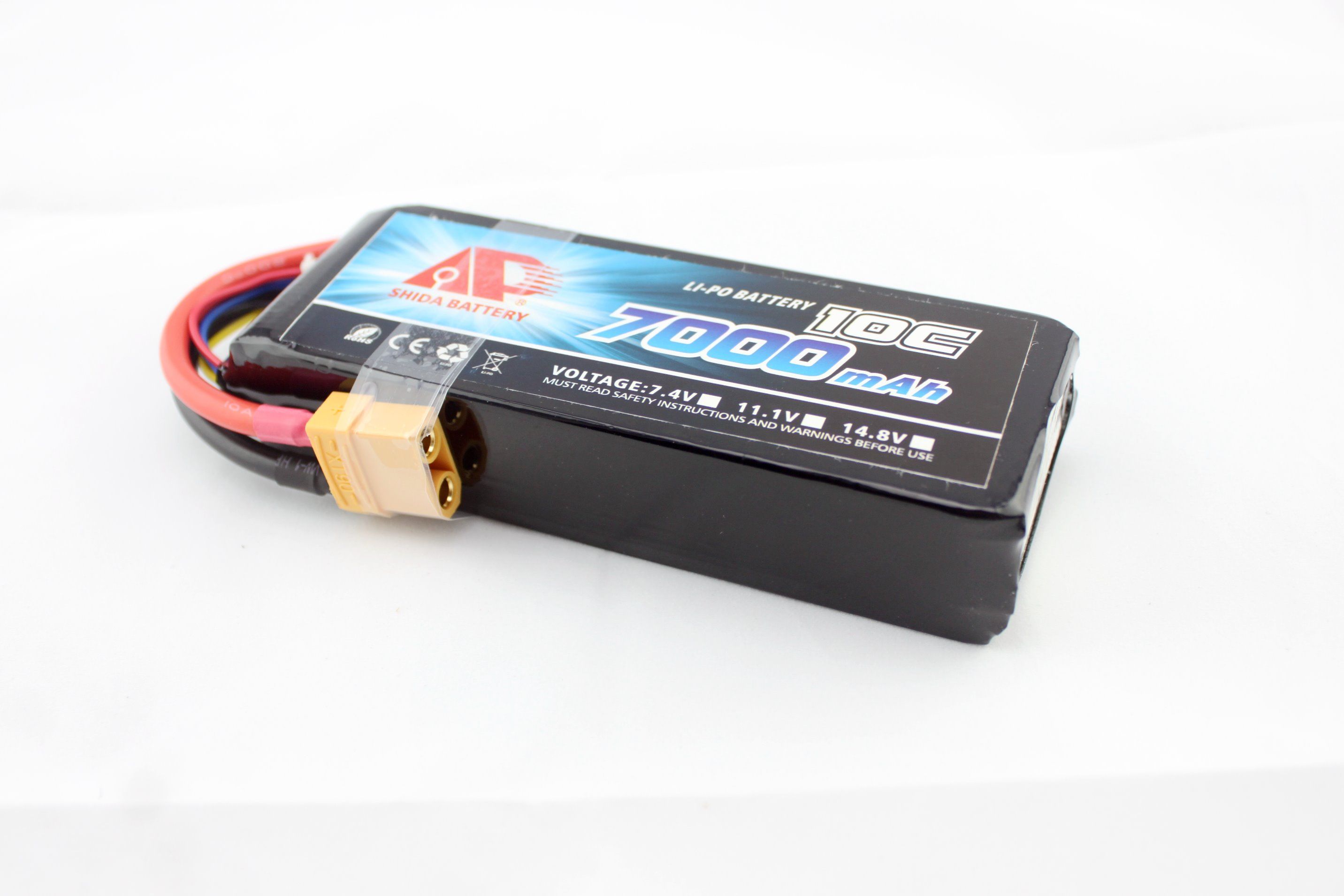 7000mAh 11.1V Lithium Polymer Battery for Drone