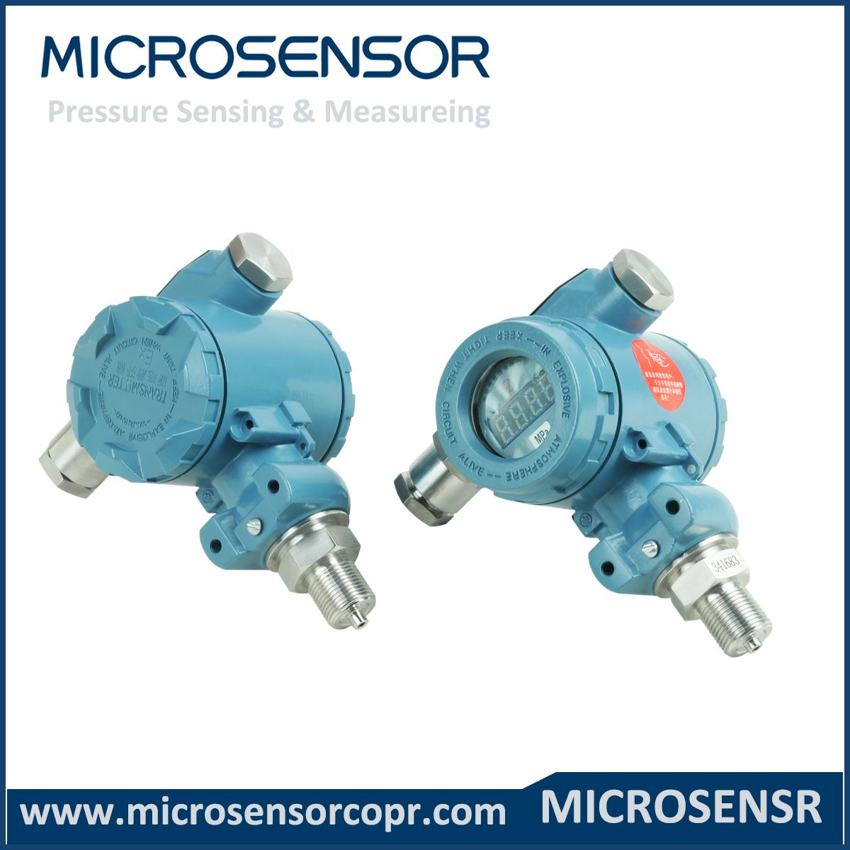 IP65 Ship Use Pressure Transmitter with Various Outputs Mpm483