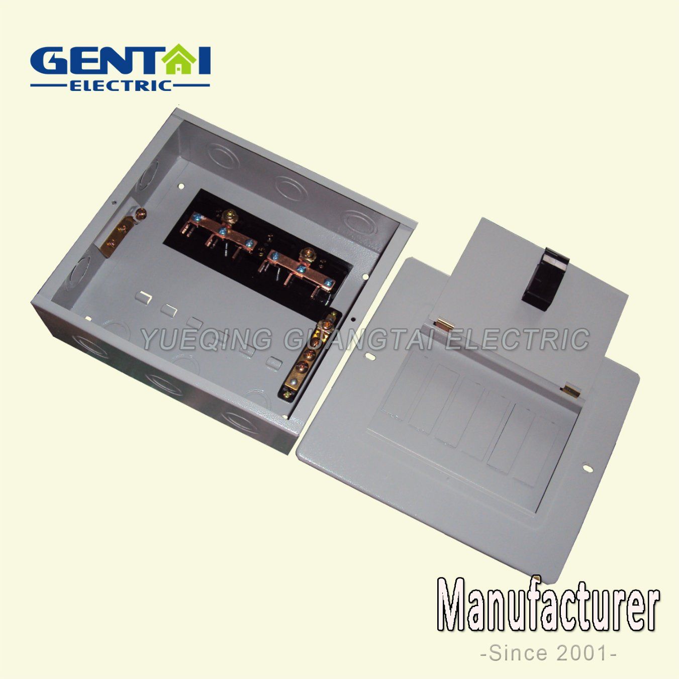 Good Quality Tls-6 Economy Ge Type Plug in Breaker Box with Door