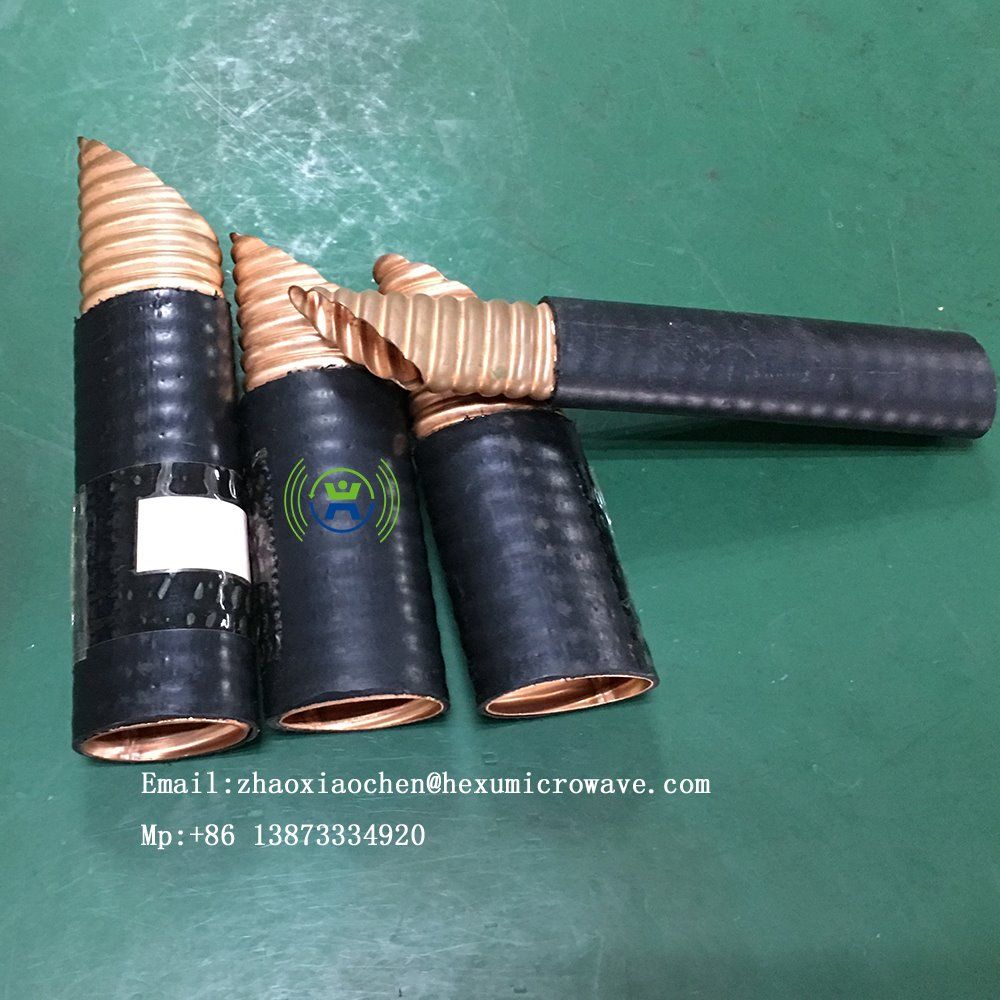 RF Equipment Elliptical Waveguide with Rubber Jacket
