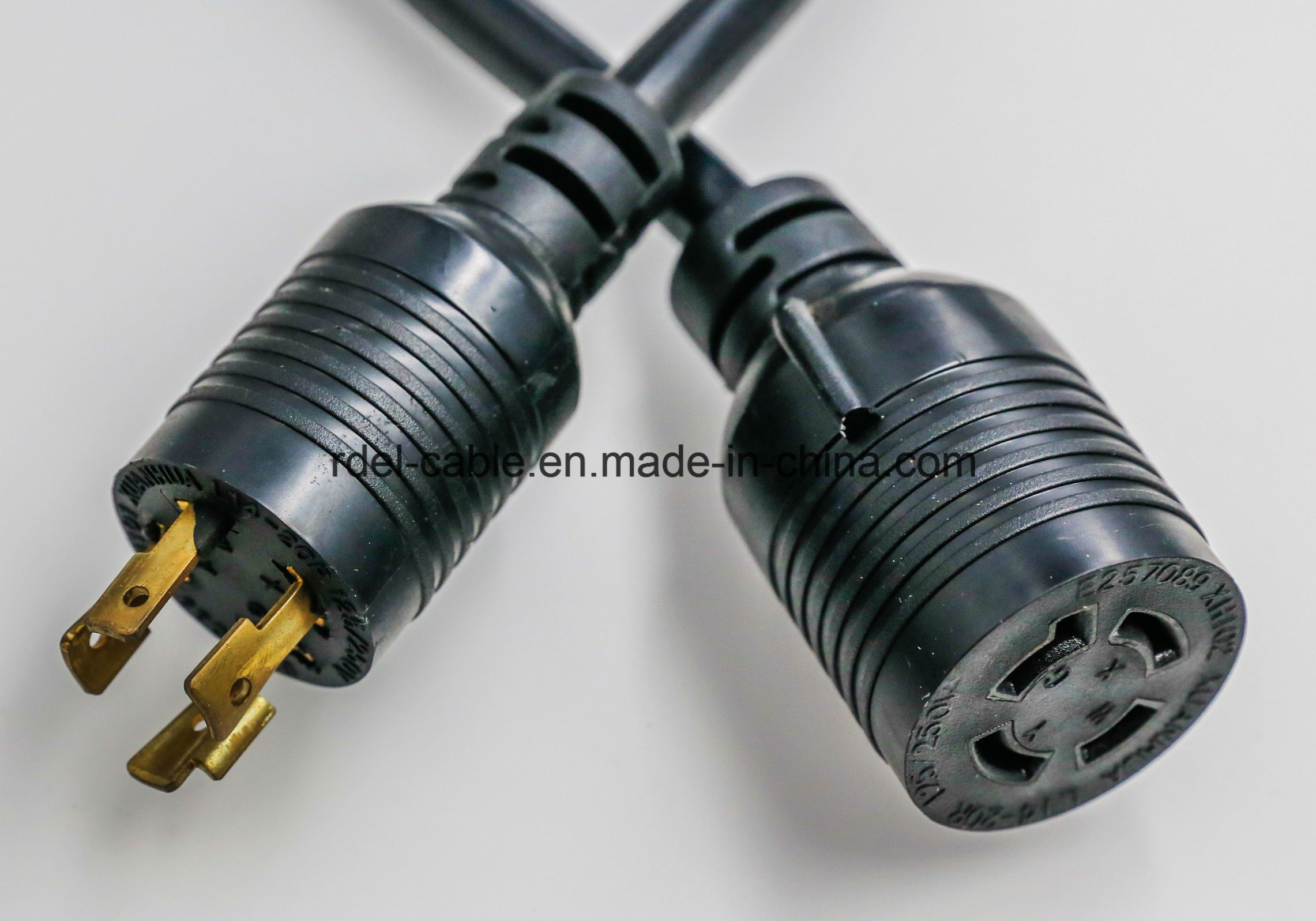 L24-20p 347V 3-Prong Generator Twist Lock Power Cord