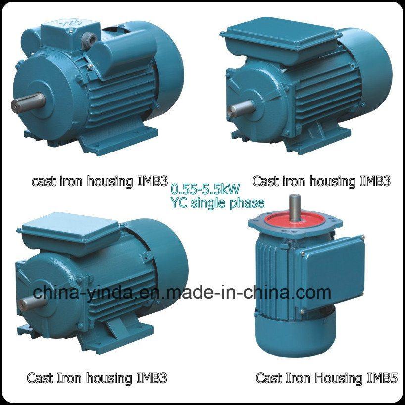 Yc Series Heavy-Duty Single Phase Capacitor Start Motor