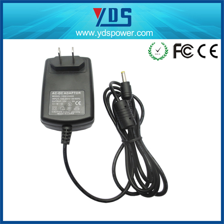 12V 2A Us Wall Plug Adapter