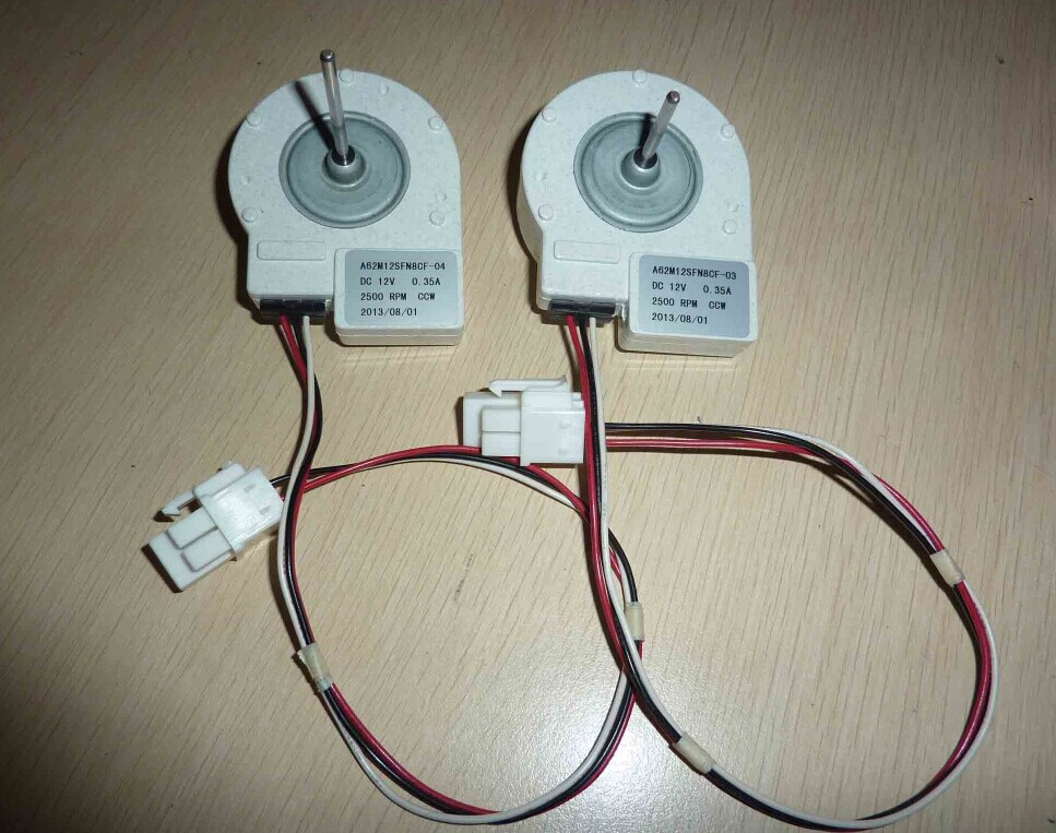 12V DC Fan Motor with Three Cables