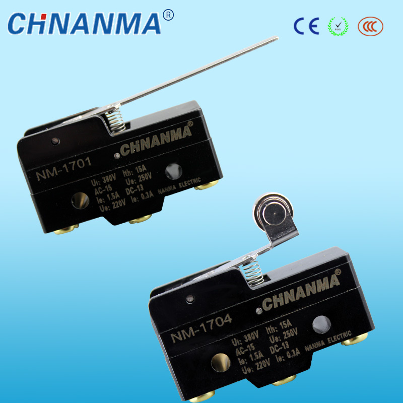 Long Lever Micro Push Bottom Switch for Gate Open