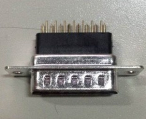 D-SUB Male Connector with Straight High Profile DIP Type