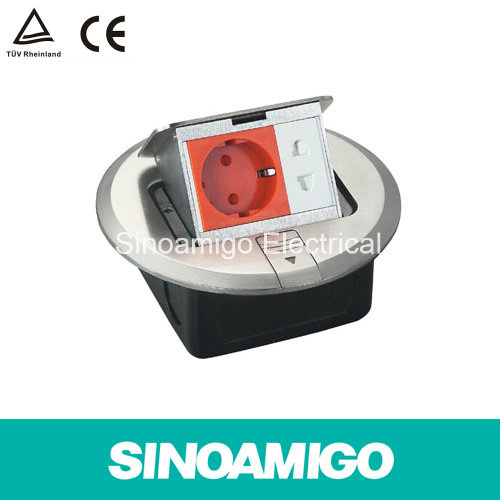 Pop up Circular Floor Box