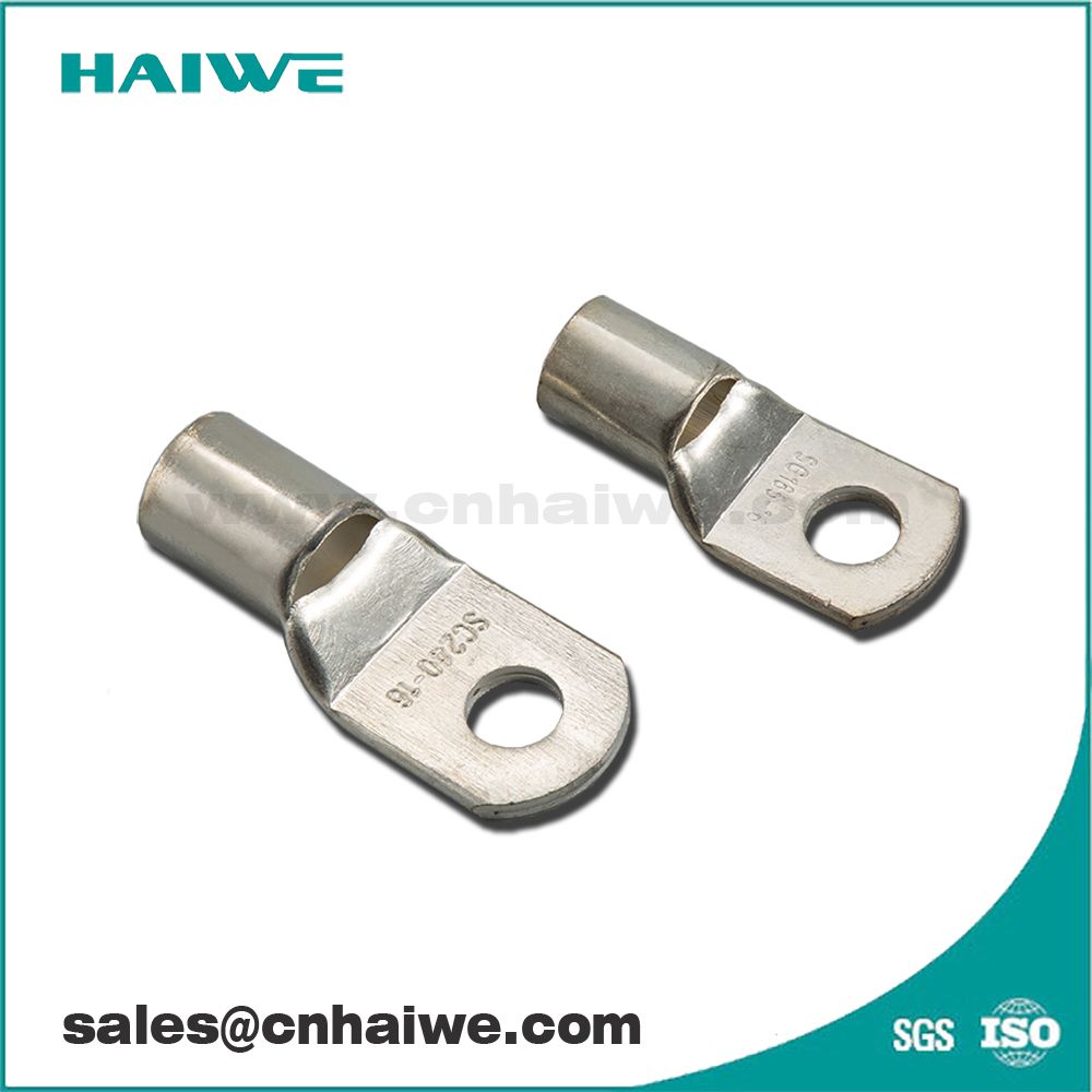 Tin Plated Compression Copper Cable Terminal Lugs