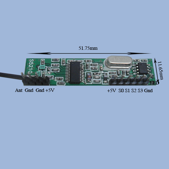 RF Superheterodyne Receiver Module (JJ-JS-09)