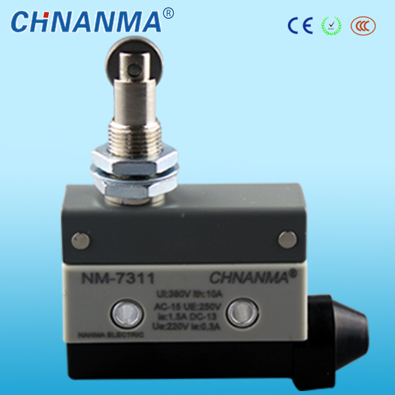 IP65 Waterproof Dustproof Panel Mount Roller Plunger Limit Switch