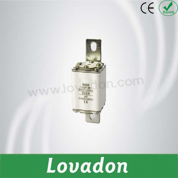 RS0 200A Square Pipe Bolt Connection Type Fast Fuse