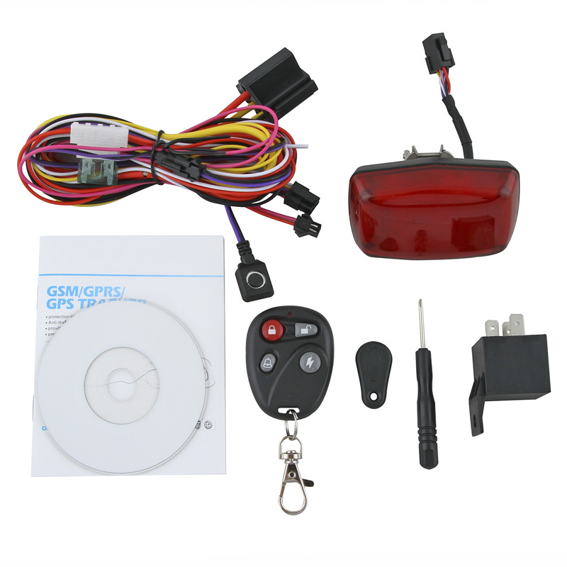 GSM GPS Tracker for Motorcycle Waterproof with Geofence Acc Alarm
